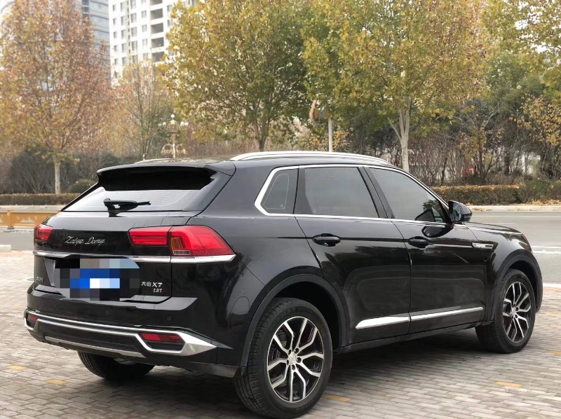 鹤壁抵押车19年众泰大迈x7出售
