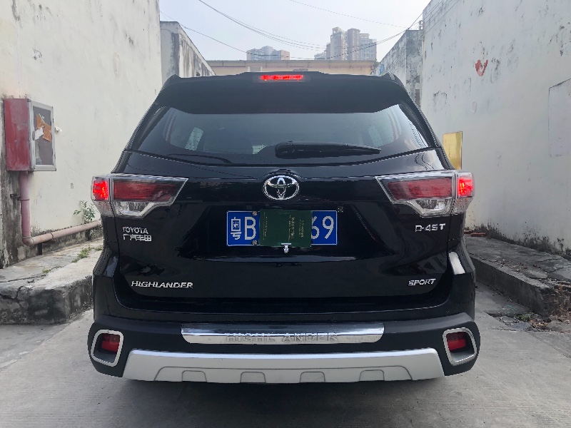 深圳18年丰田汉兰达2