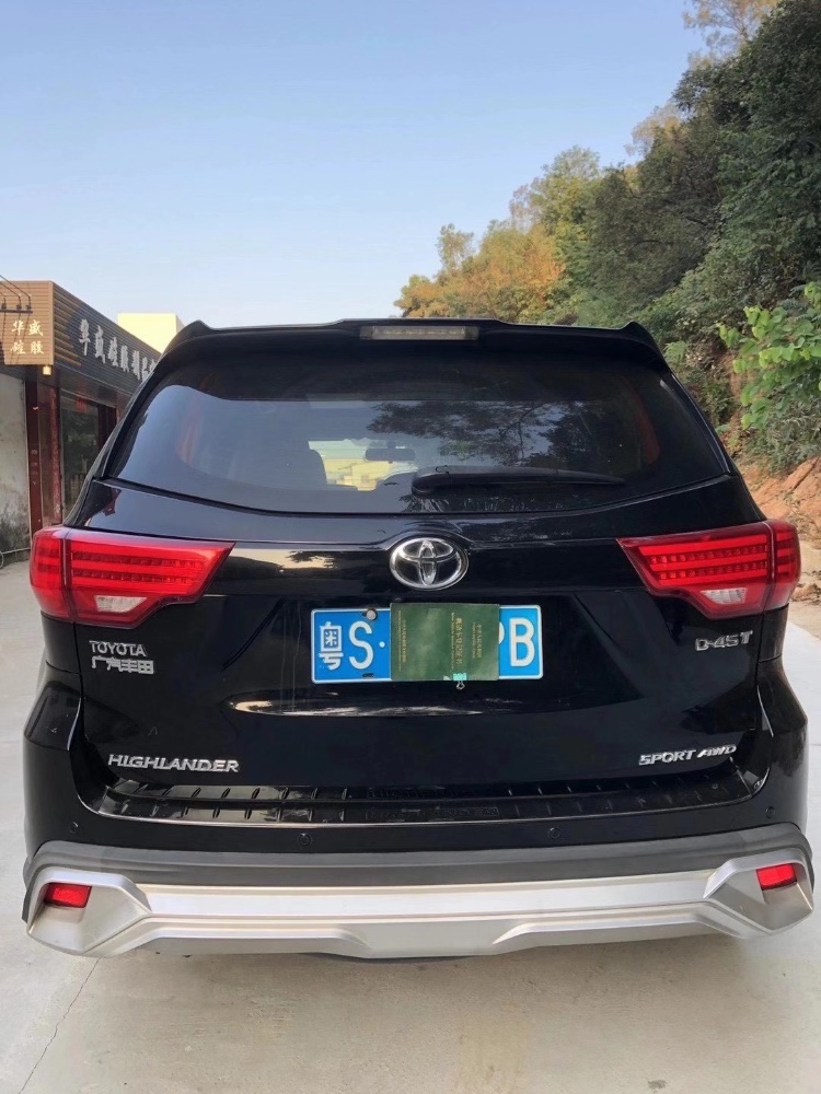 江门16年丰田汉兰达7