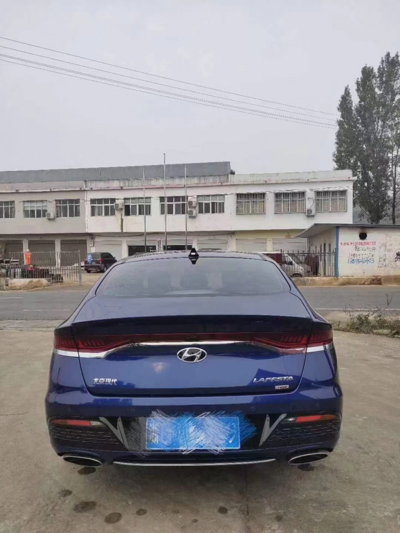 北京19年现代菲斯塔9