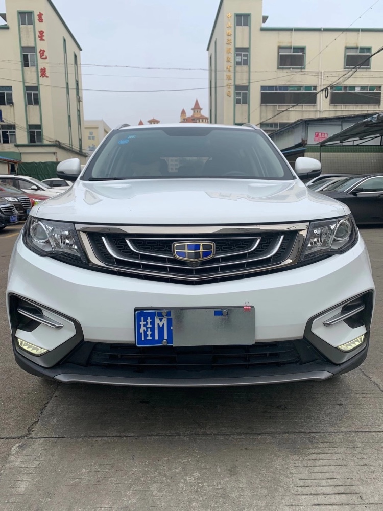 中山19年吉利博越1