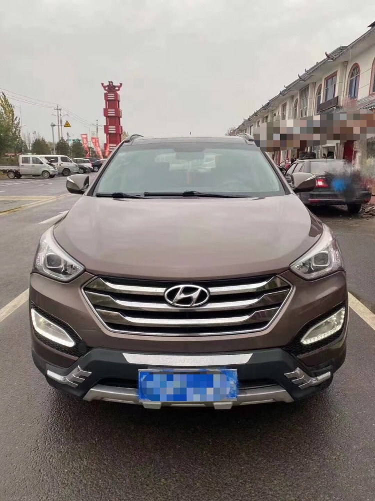 烟台14年现代新胜达8