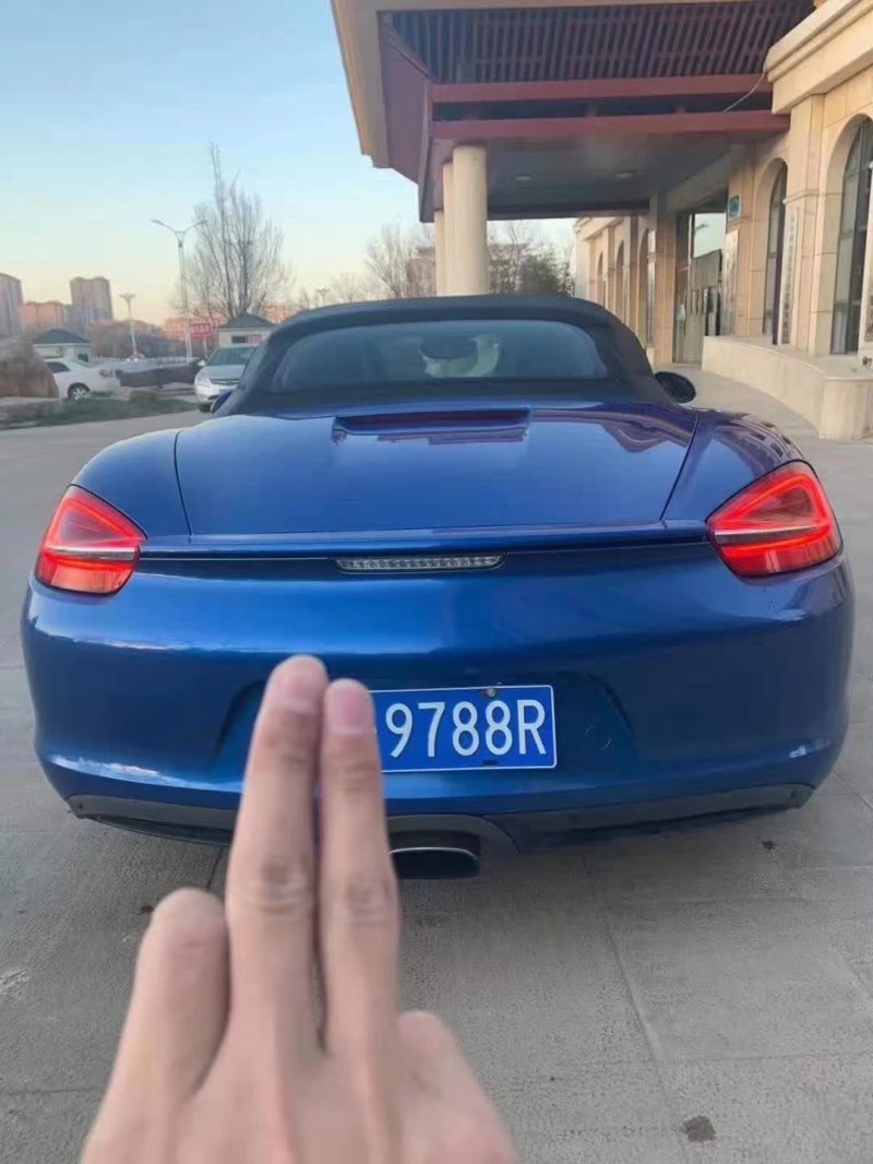 烟台15年保时捷Boxster4