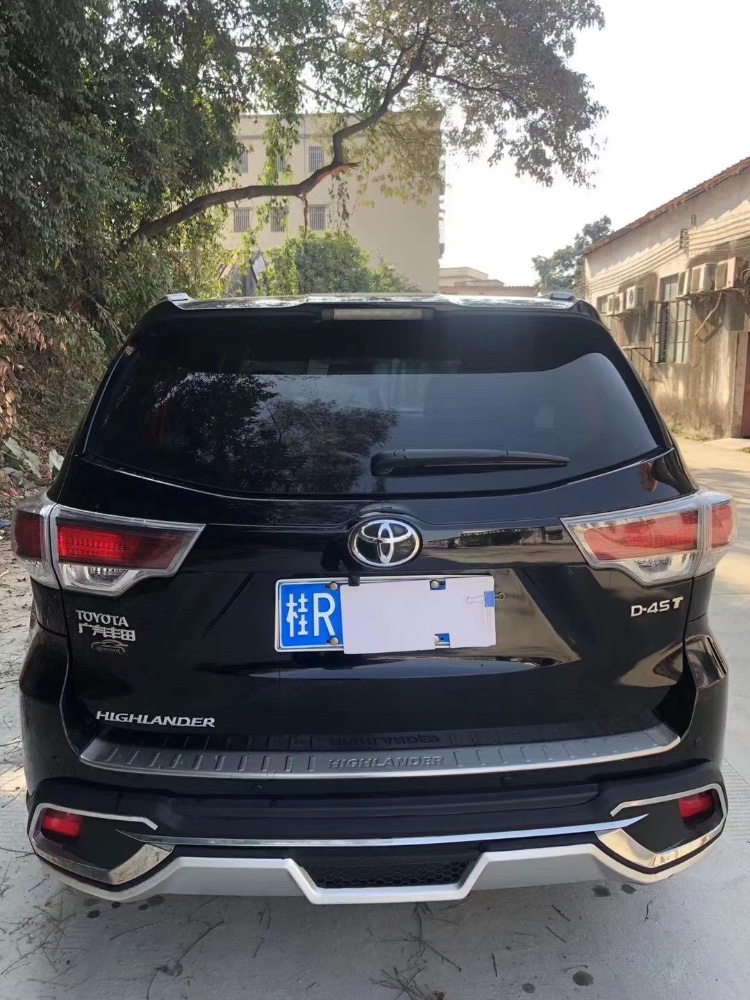 江门17年丰田汉兰达7