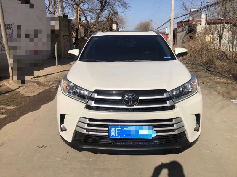 保定18年丰田汉兰达1