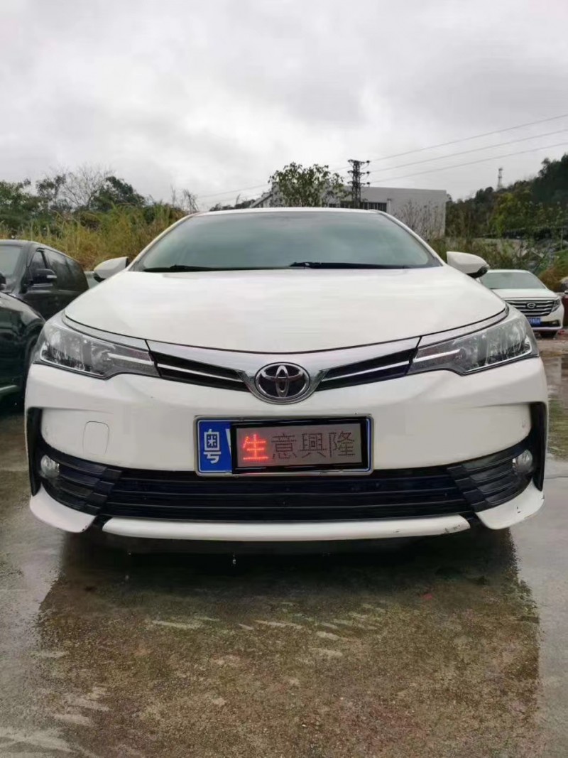 佛山18年丰田卡罗拉1