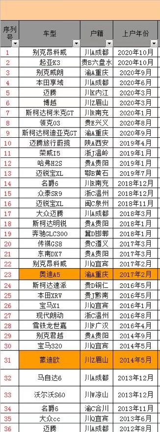 成都20年奥迪A4L1