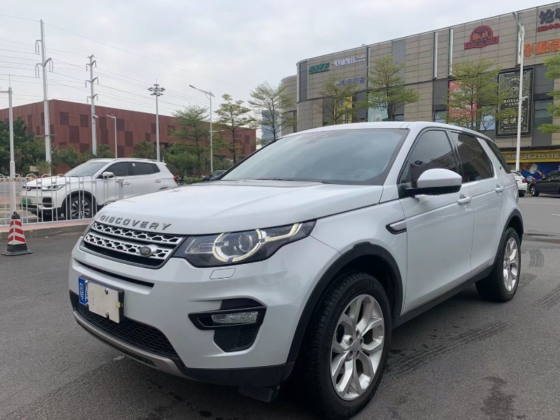 广州16年路虎发现神行(进口)3