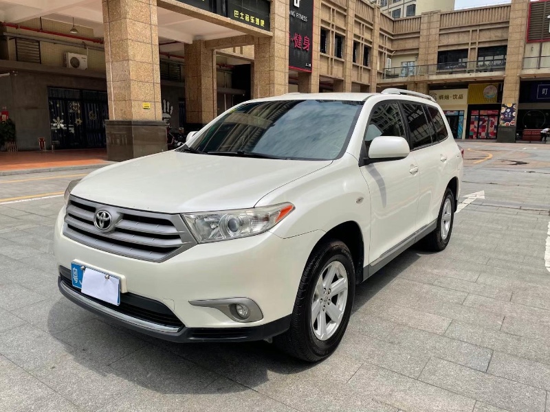 佛山13年丰田汉兰达3