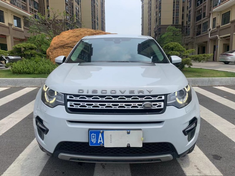 广州16年路虎发现神行9