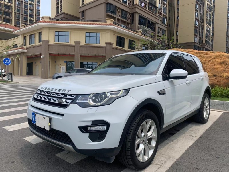 广州16年路虎发现神行7