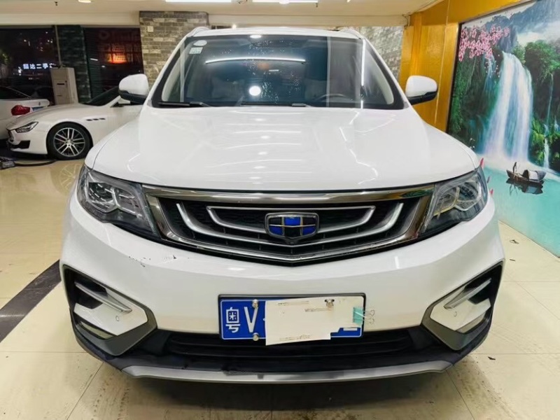 东莞18年吉利博越1