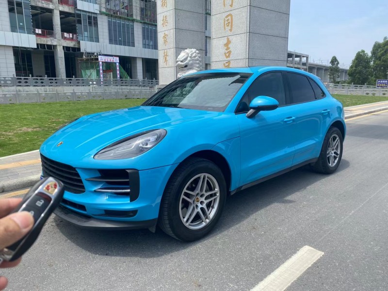 广州20年保时捷Macan7