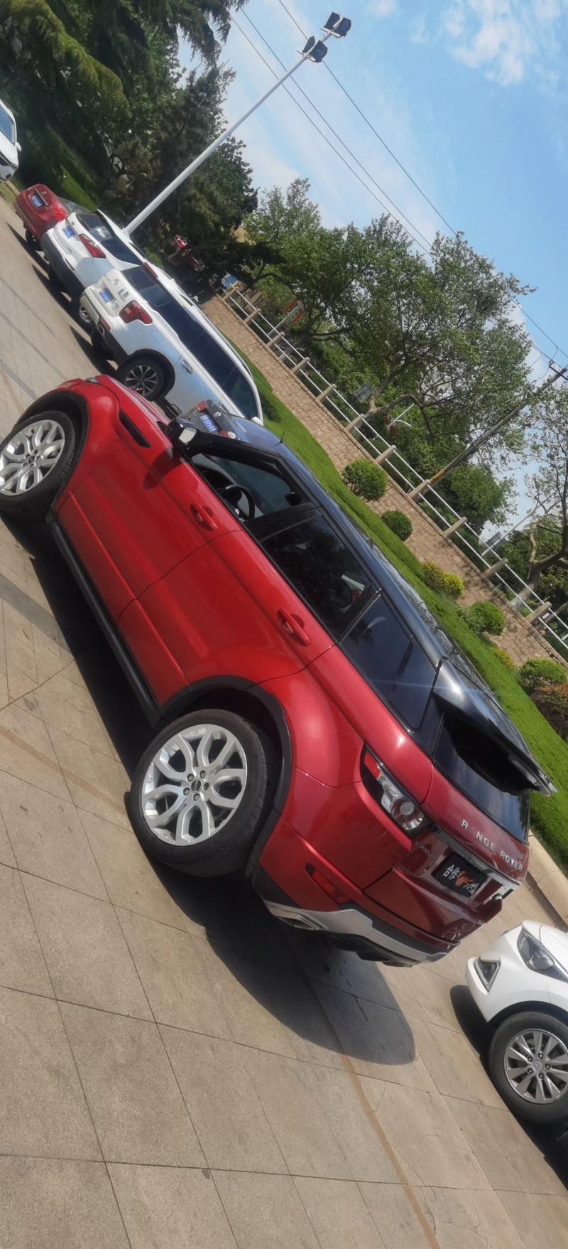 青岛12年路虎极光6