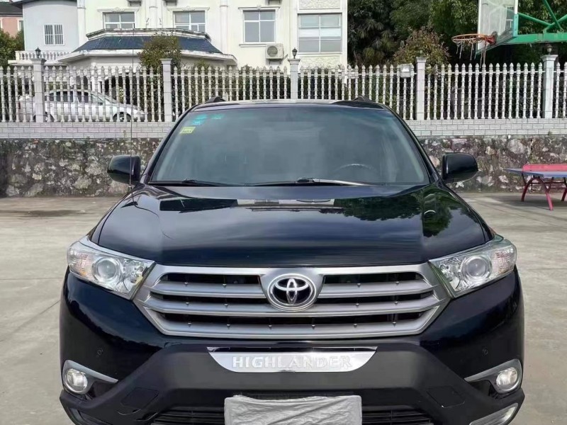 武汉15年丰田汉兰达7