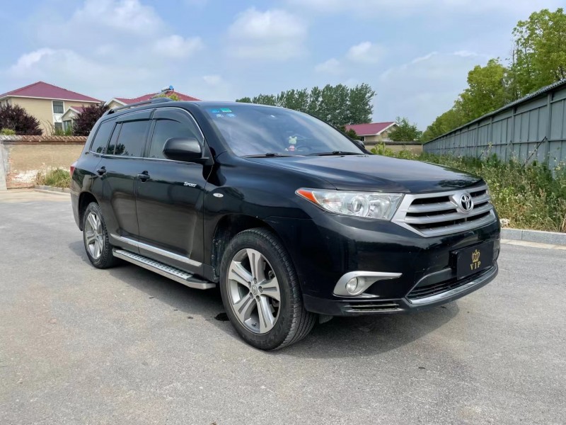 盐城抵押车13年丰田汉兰达出售