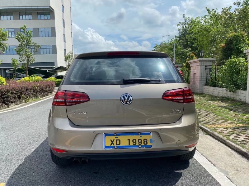 中山17年大众高尔夫5