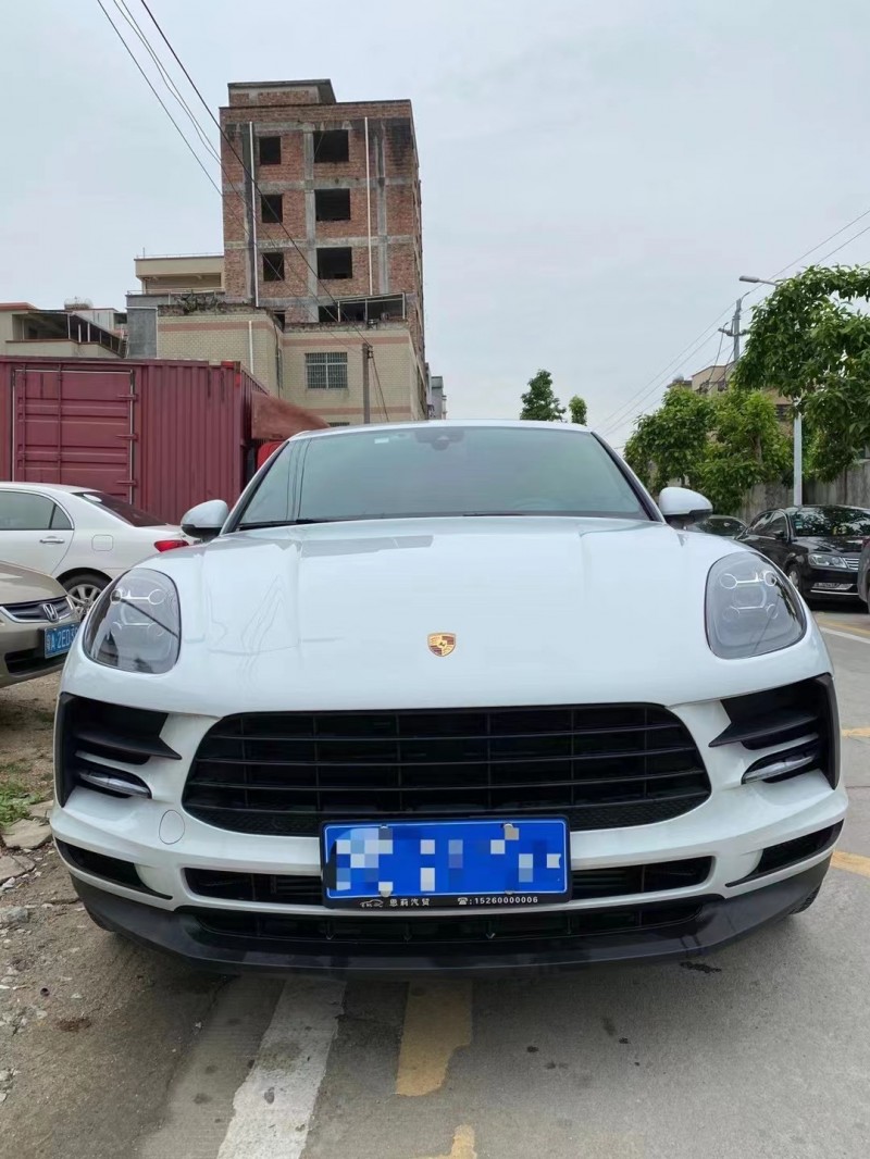 广州20年保时捷Macan1