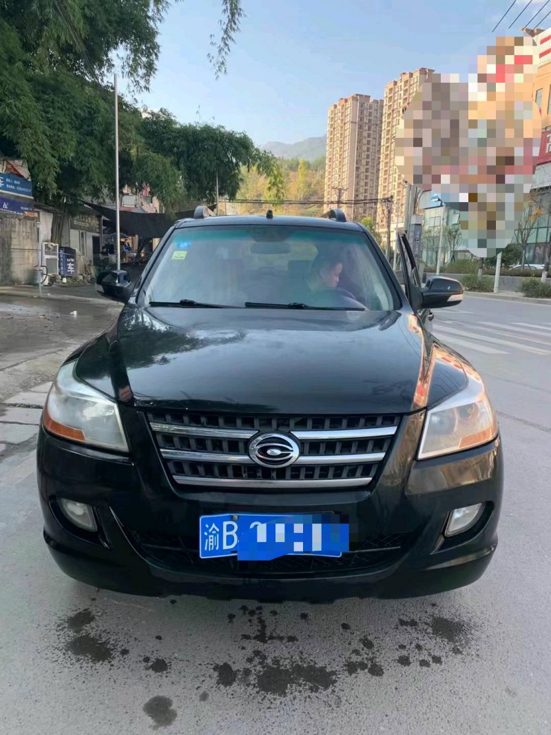 重慶14年廣汽吉奧奧軒G51