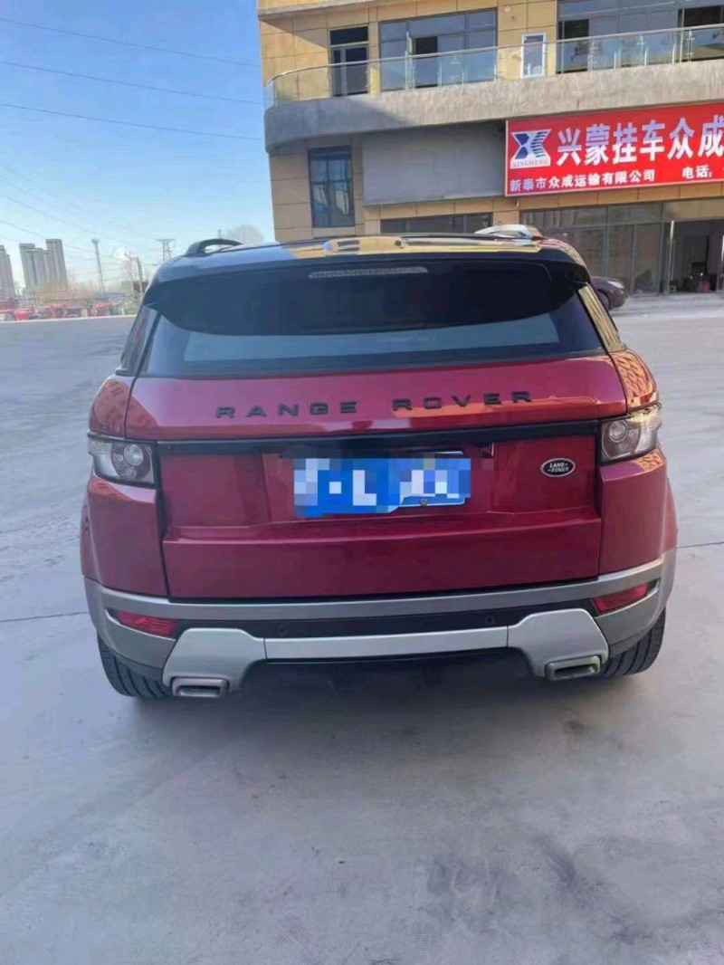 濟寧14年路虎極光7