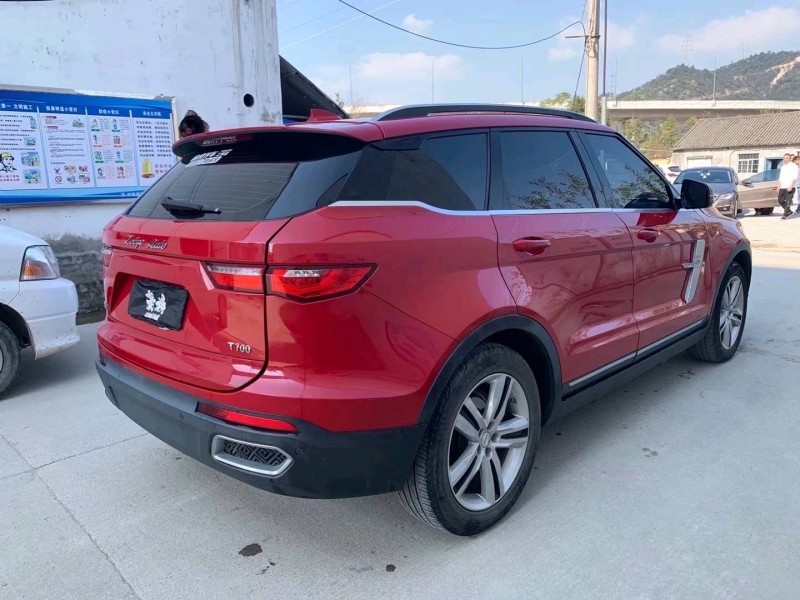 臺州17年眾泰T7004
