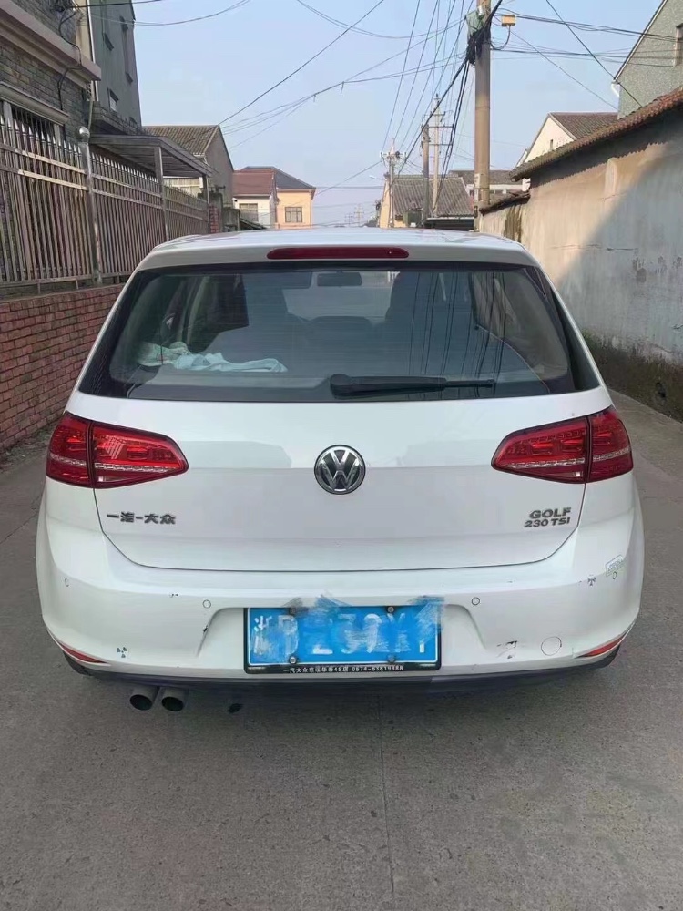 臺州16年大眾高爾夫7