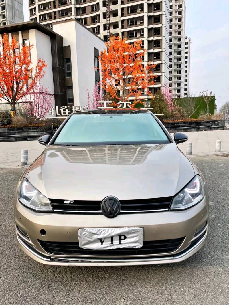 廊坊17年大眾高爾夫9