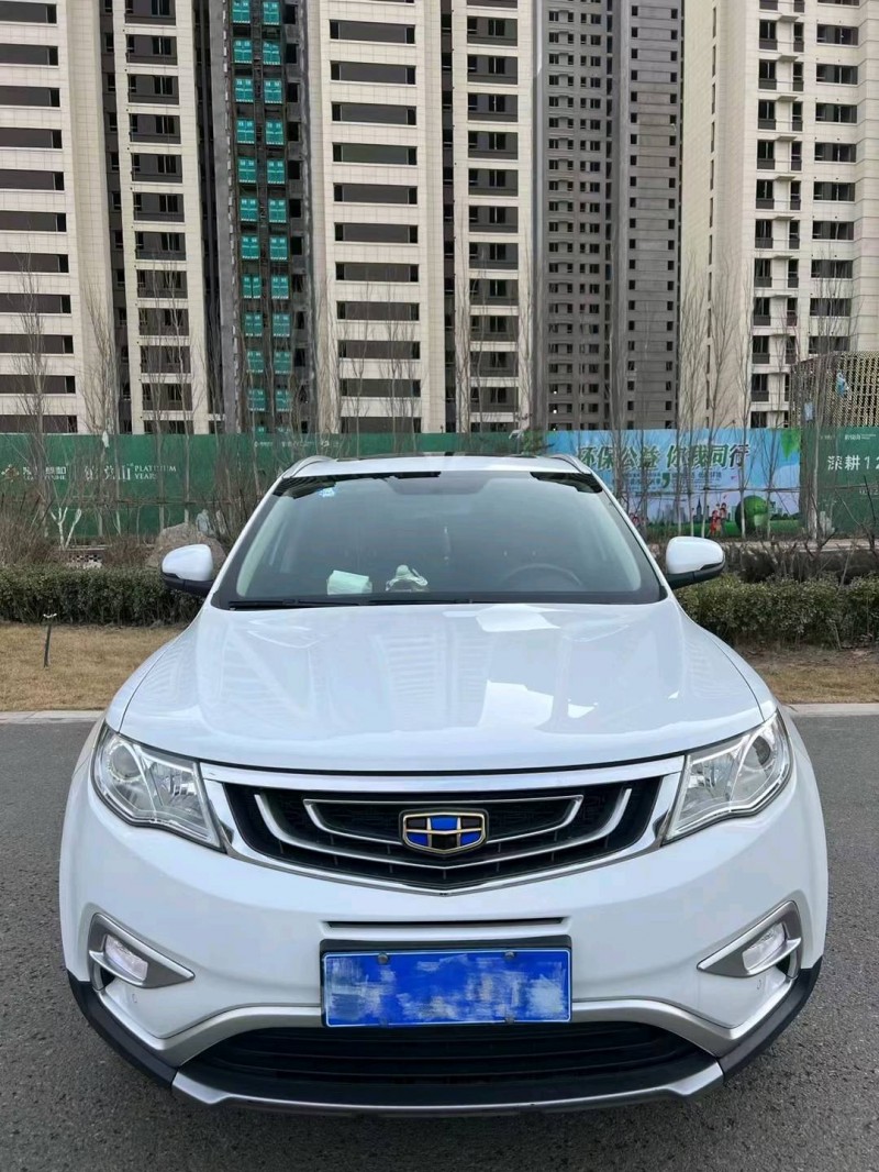 保定17年吉利博越1