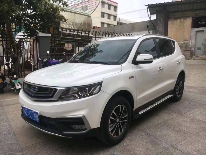 廈門18年吉利遠景X62