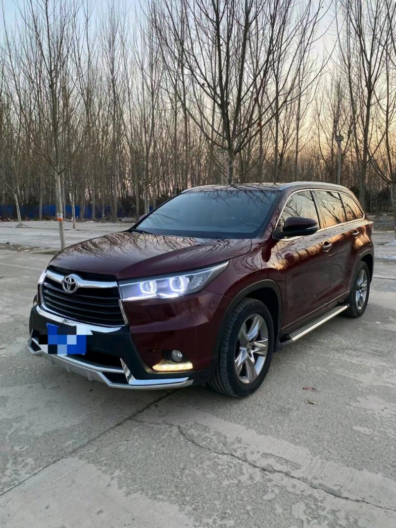 石家庄15年丰田汉兰达7