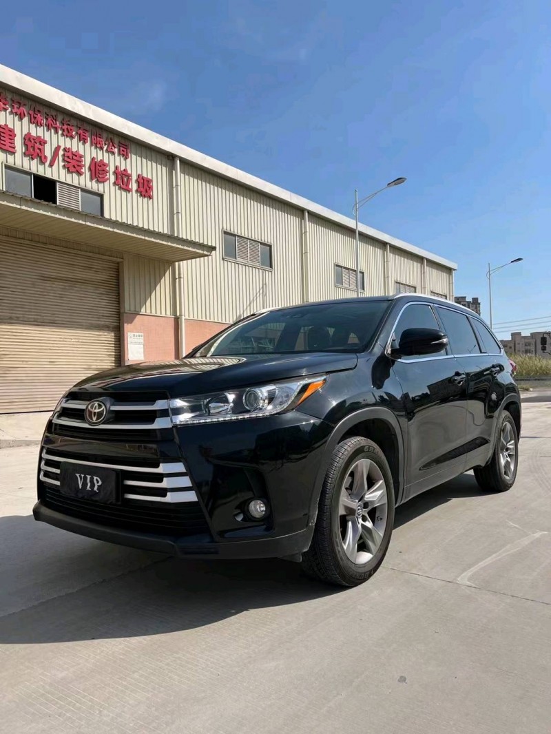 东莞18年丰田汉兰达8