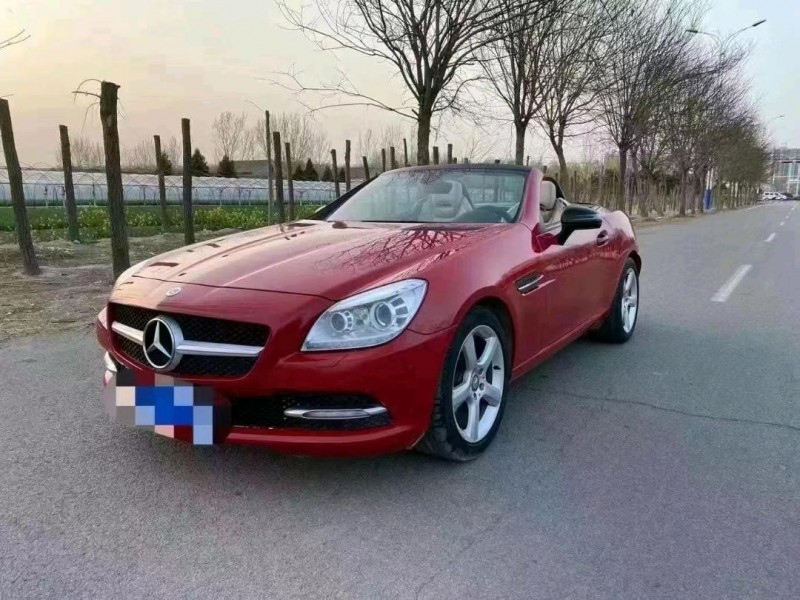 青島12年奔馳SLK3