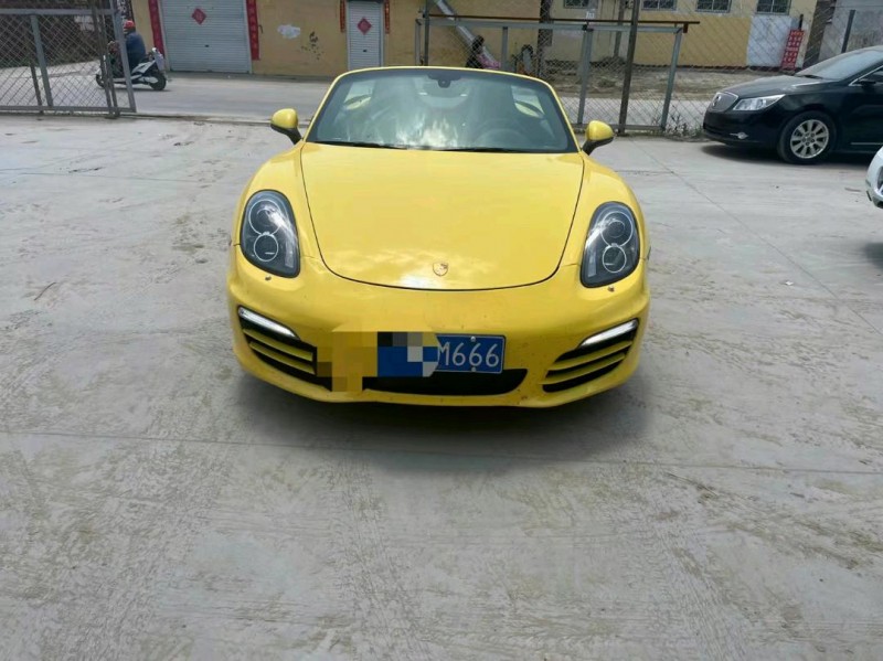 東營14年保時捷Boxster1