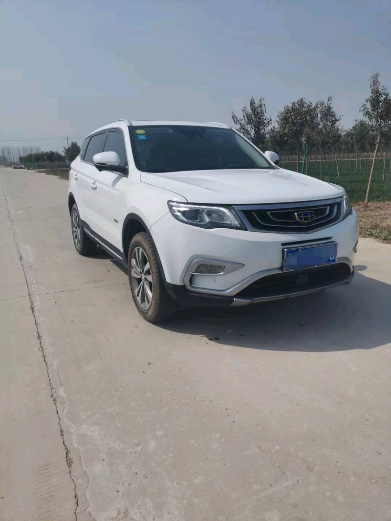 新鄉18年吉利博越7