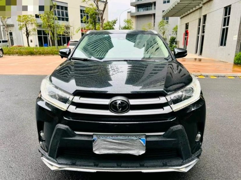 东莞18年丰田汉兰达1