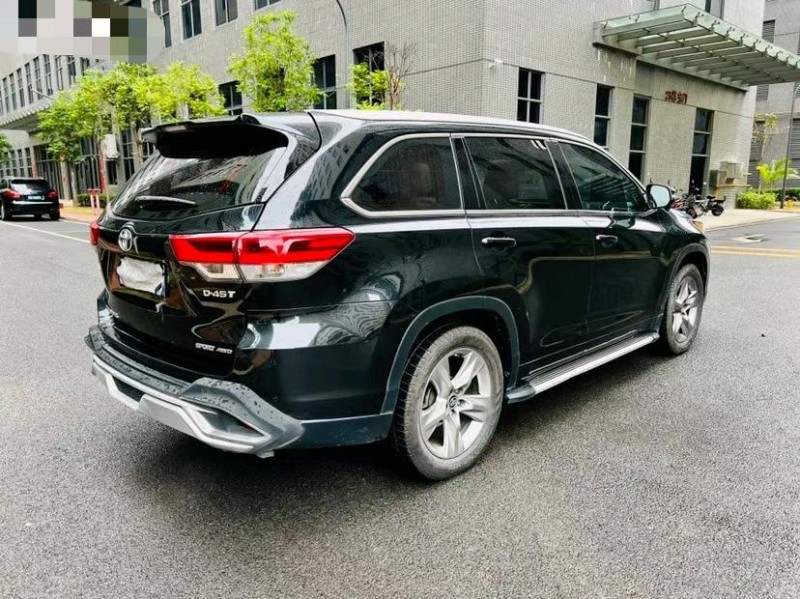 东莞18年丰田汉兰达7