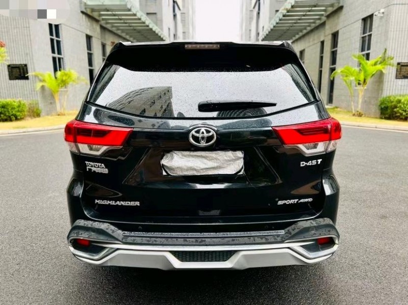 东莞18年丰田汉兰达9