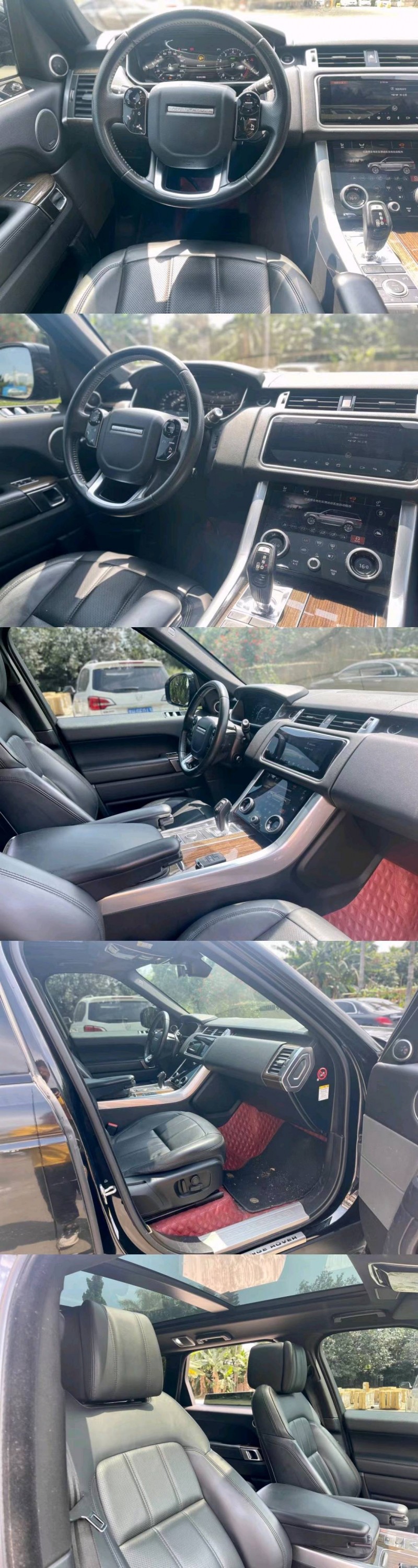 东莞18年路虎揽胜运动8