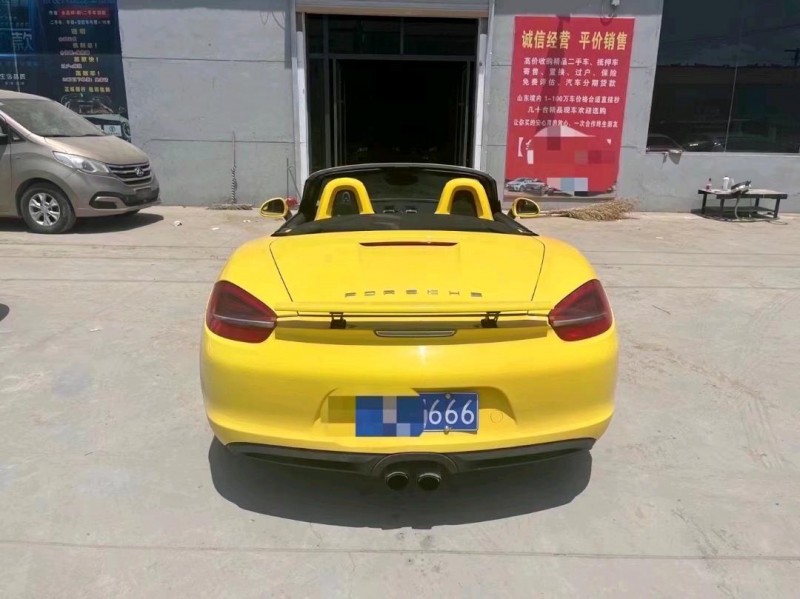 煙臺14年保時捷Boxster8