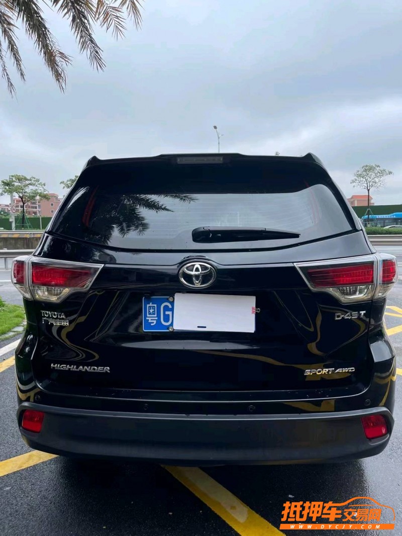 佛山18年丰田汉兰达2