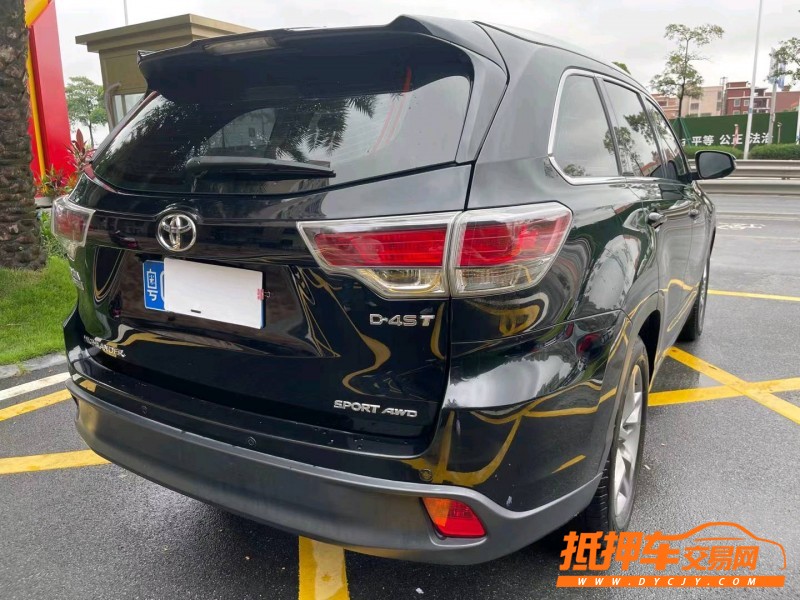 佛山18年丰田汉兰达6