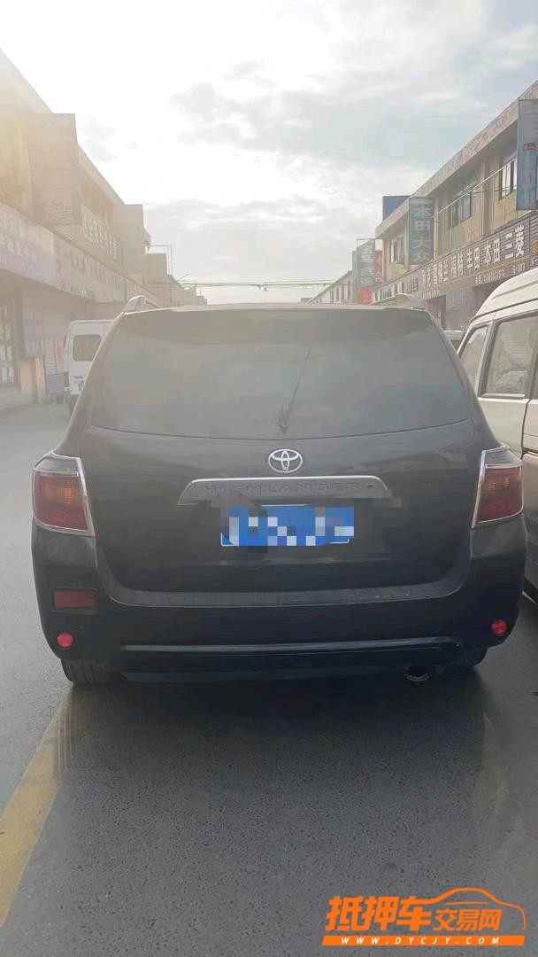 潍坊10年丰田汉兰达7