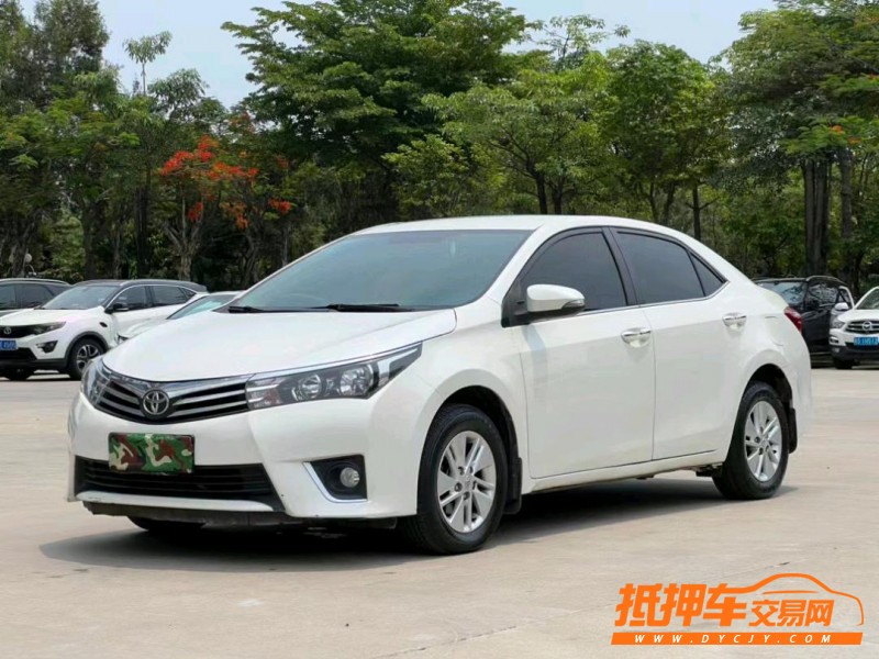 东莞17年丰田卡罗拉3