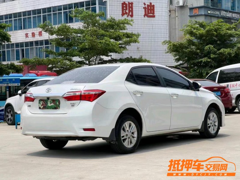 东莞17年丰田卡罗拉8