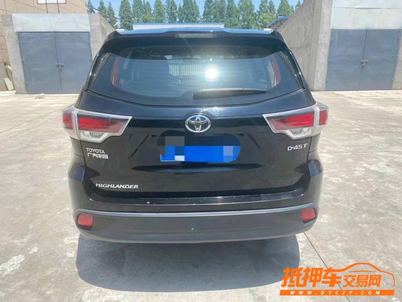 潍坊17年丰田汉兰达6