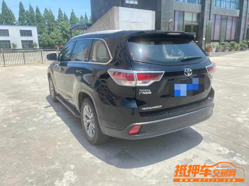 潍坊17年丰田汉兰达3