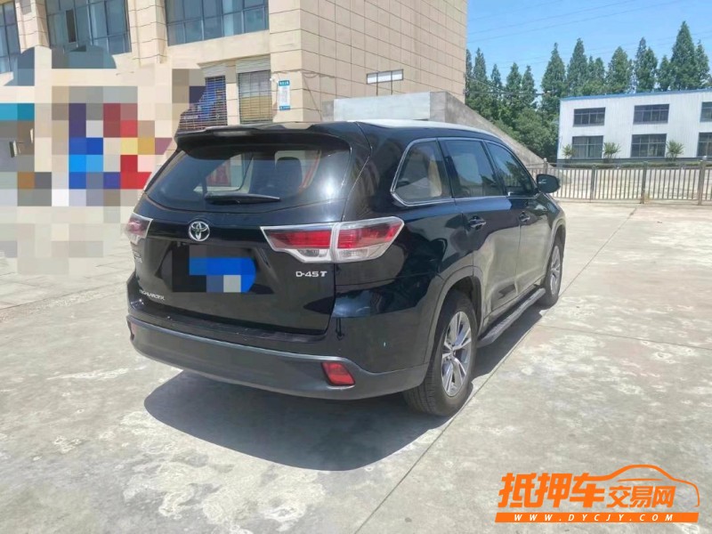 潍坊17年丰田汉兰达1