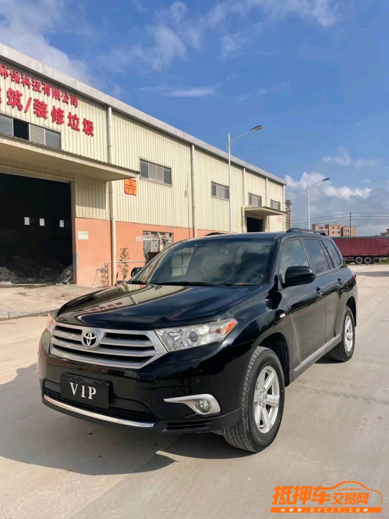 东莞14年丰田汉兰达7