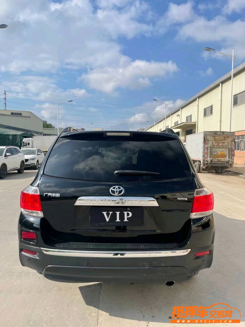 东莞14年丰田汉兰达1