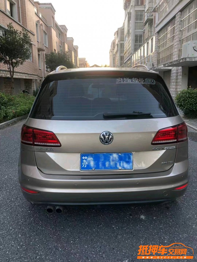 蘇州17年大眾高爾夫·嘉旅9